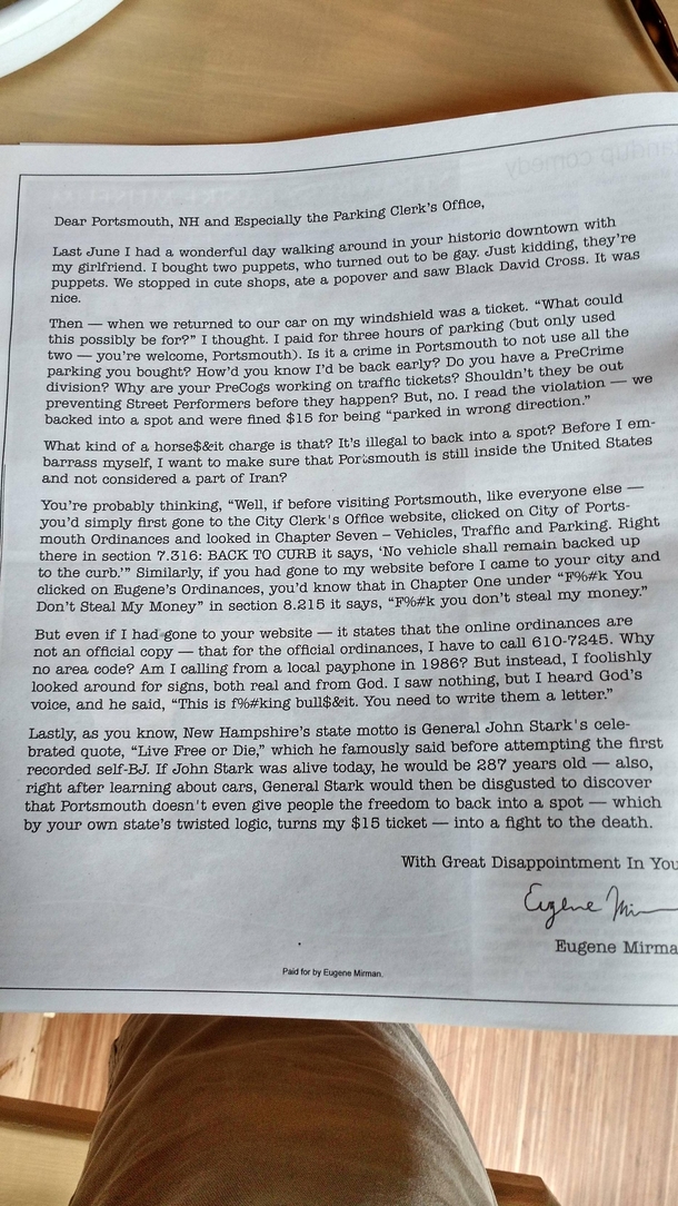 Best Full Page Ad Ever