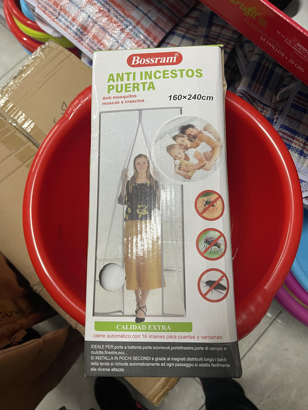 Best gift this season Anti incests screen door