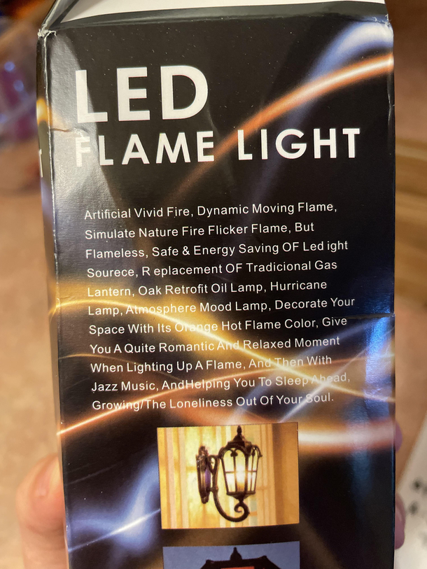 Best product description of all time