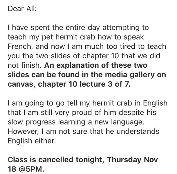 Best professor