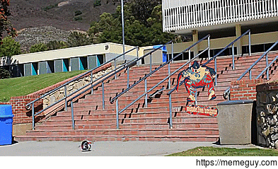 Best skateboard bail ever