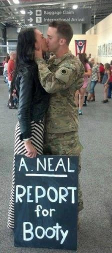 Best welcome home sign ever