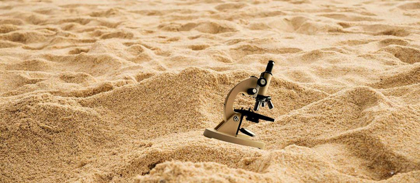Bet youve never seen sand under a microscope before