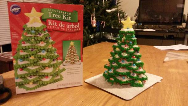 Better than I thought Id do I swear they make the one on the box with super glue or something