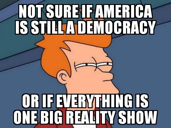 Between the crazy politicians crazy news and people doing stupid things its getting hard to tell