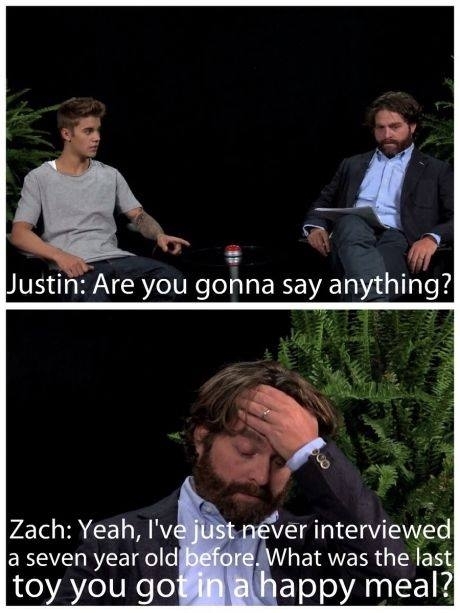 Between two ferns