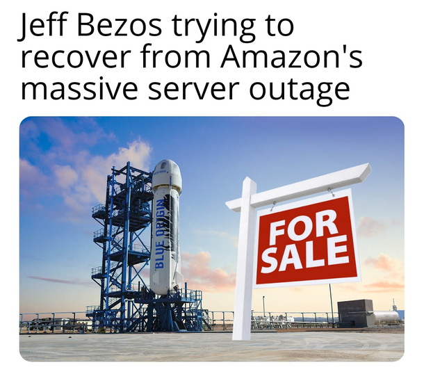 Bezos cant be happy right now OC
