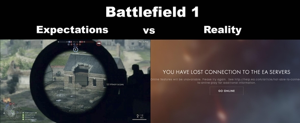 BF Expectations vs reality