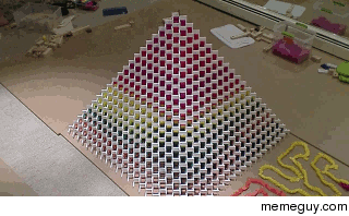 Big D Domino Pyramid