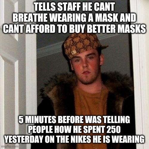 Biggest wanker Ive seen at the shops