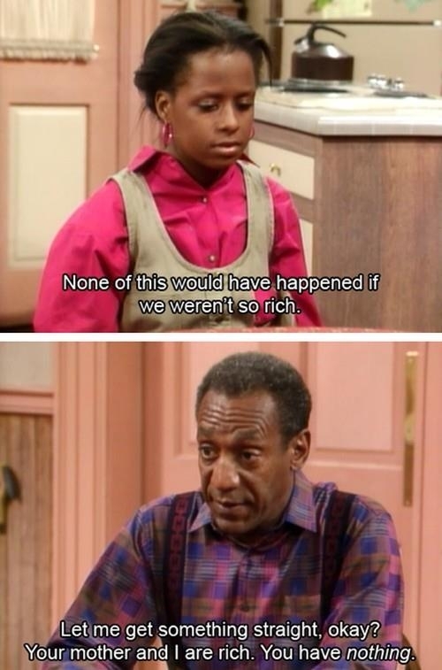 Bill Cosby on entitlement