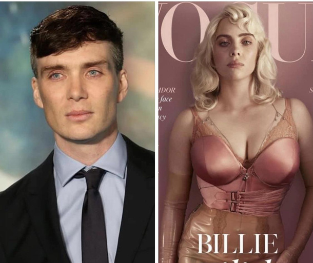 Billie Eilish is just Cillian Murphy in a blonde wig Cant not see it now