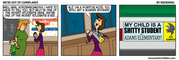 Billy is the worst student in school