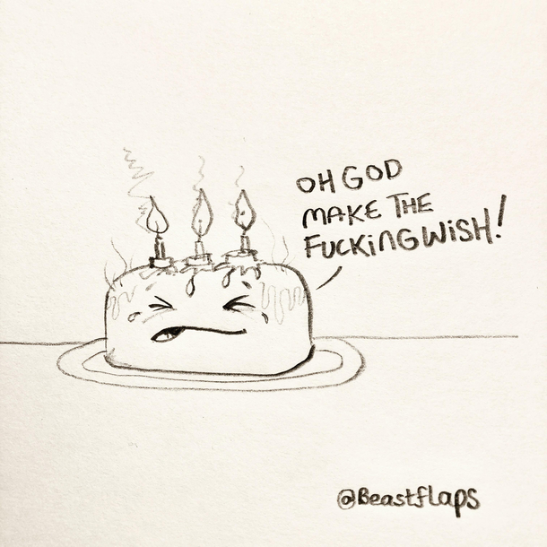 birthday cake - Meme Guy