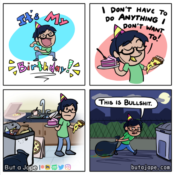 Birthdays just arent what they used to be
