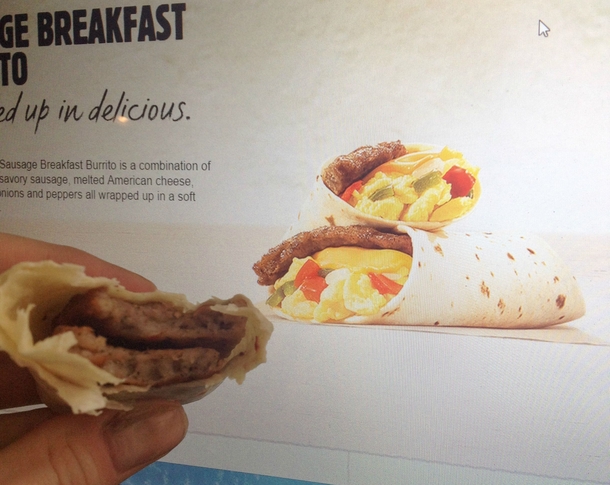 BK has a newb making burritos