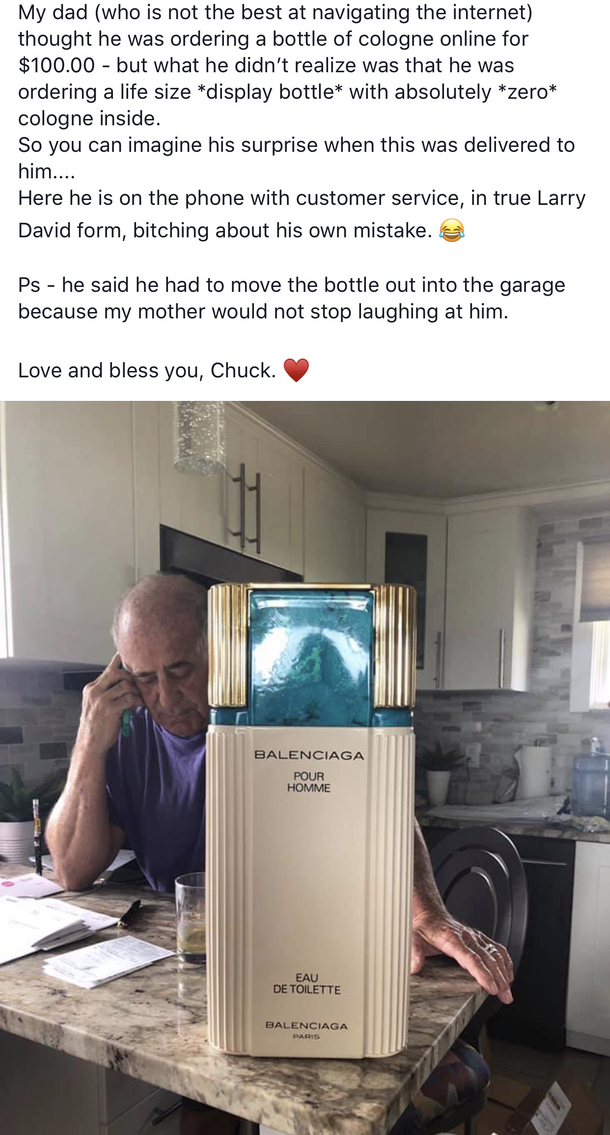 Bless you Chuck