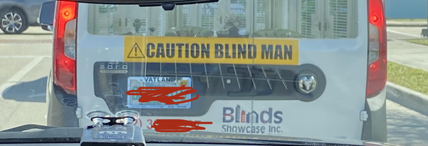 Blind Man Driving