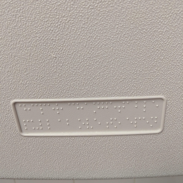 Blind people of reddit what does this say