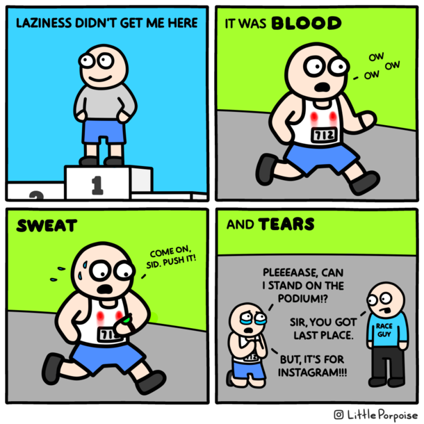 Blood sweat and tears