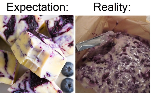 Blueberry Pie Fudge 