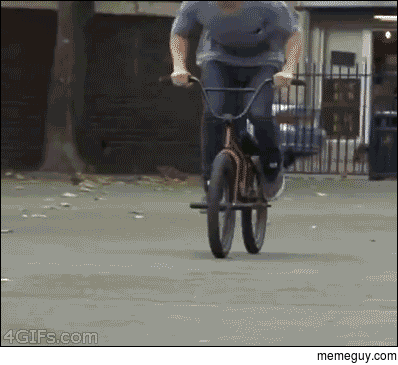 BMX bike trick