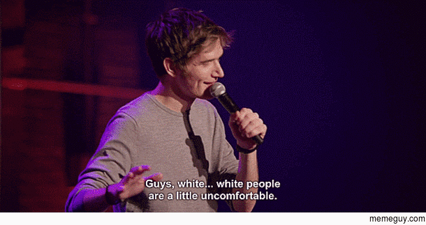 Bo Burnham makes a joke about white people