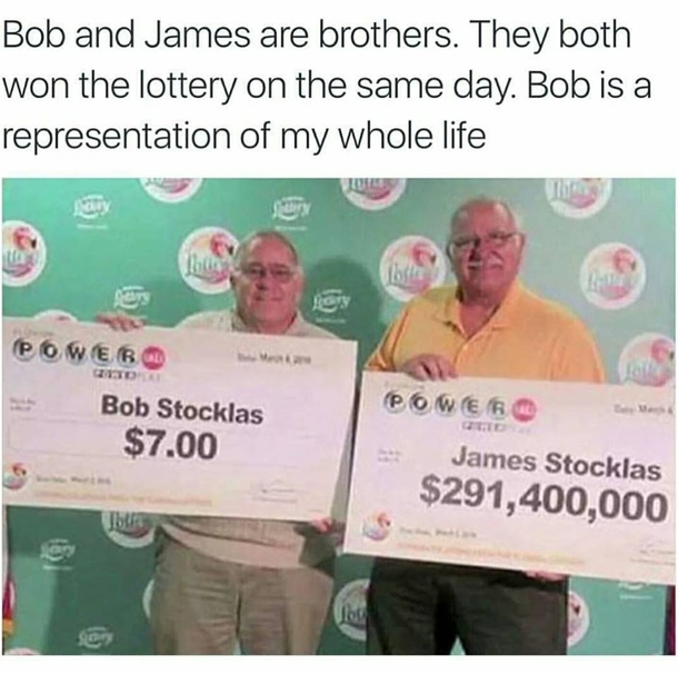 bob is a representation of my life