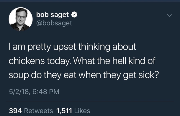 Bob Saget with the important questions - Meme Guy