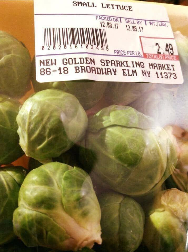 Bodegas in NY dont get much fresh produce