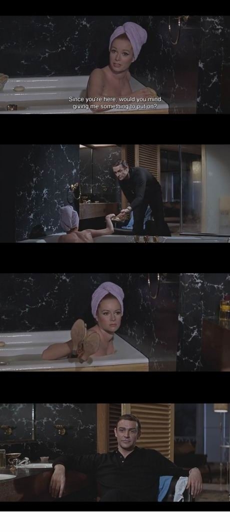 Bond as you would expect