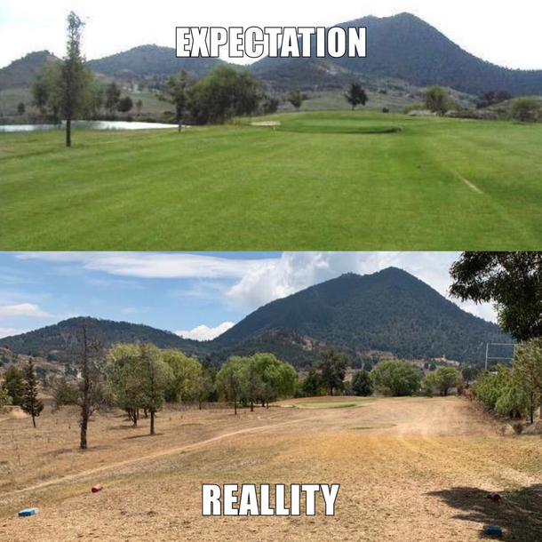 Booked a groupon to play golf near Mexico City Wasnt quite what I was looking for