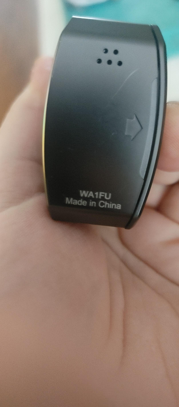 Bought a new vape and looked underneath it