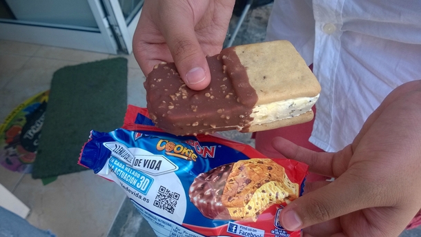 Bought an Ice Cream in Seville Was upset for the rest of the day