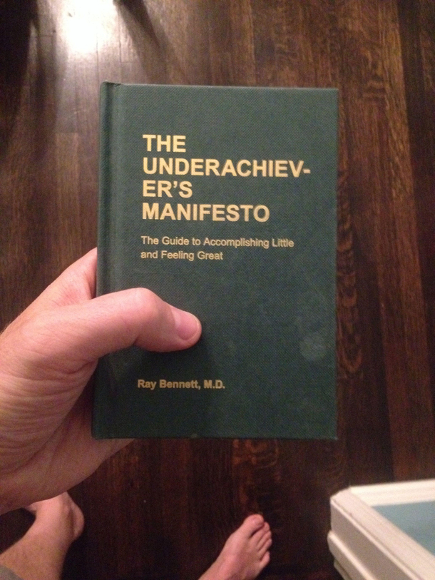Bought this book  years ago Havent read it yet Am I doing it right