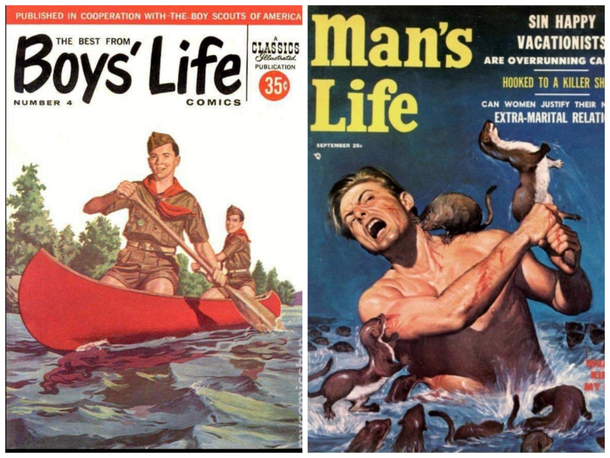 Boys Life vs Mans Life Accurate