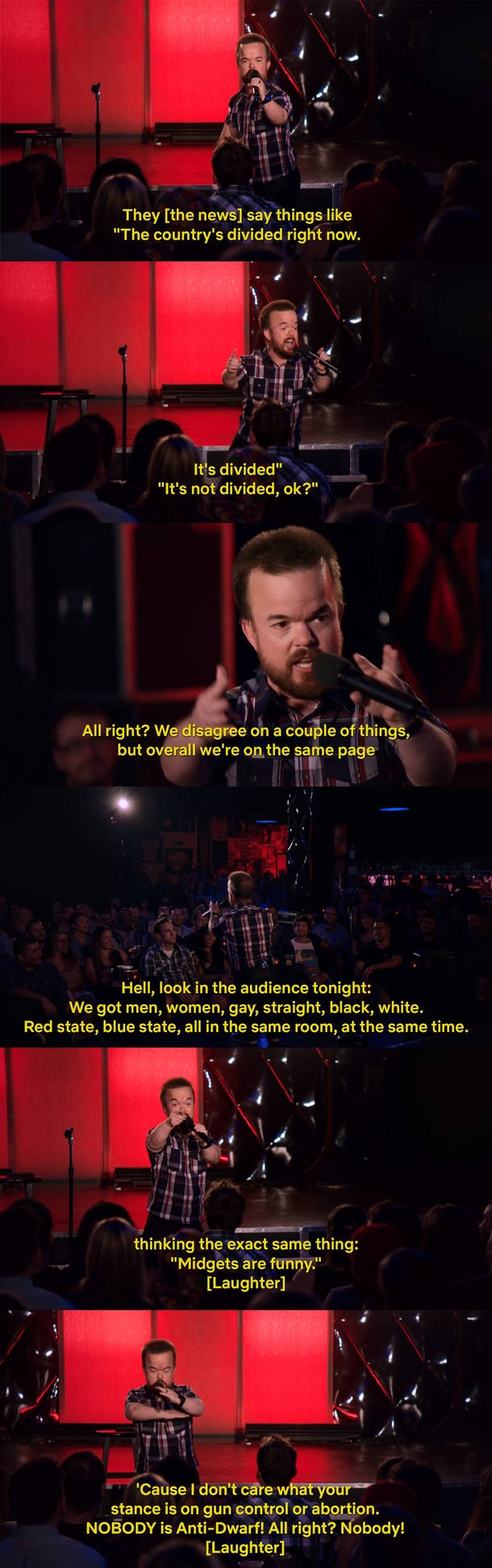 Brad Williams uniting this country one joke at a time