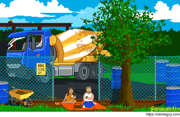 Break - pixel art 