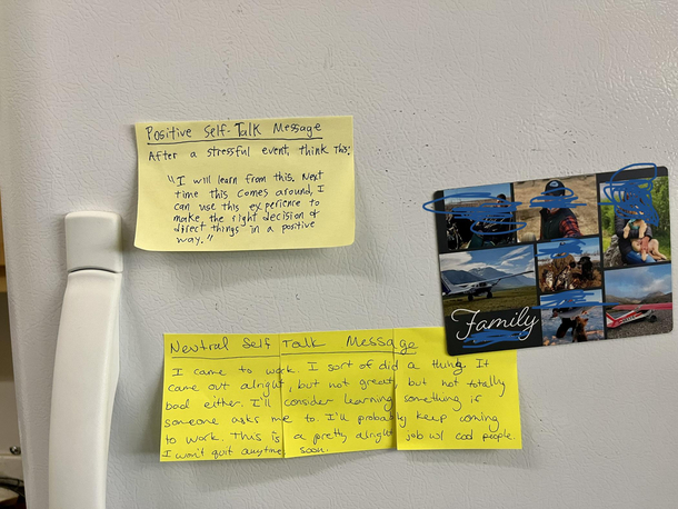 Break room fridge today