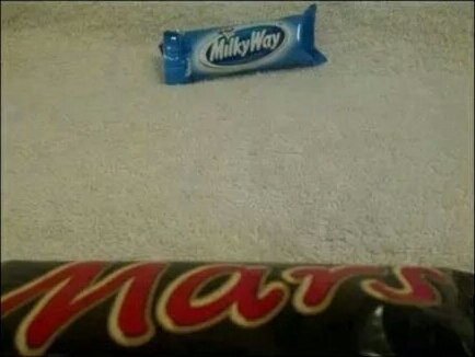 Breathtaking view of the Milky Way from the surface of Mars