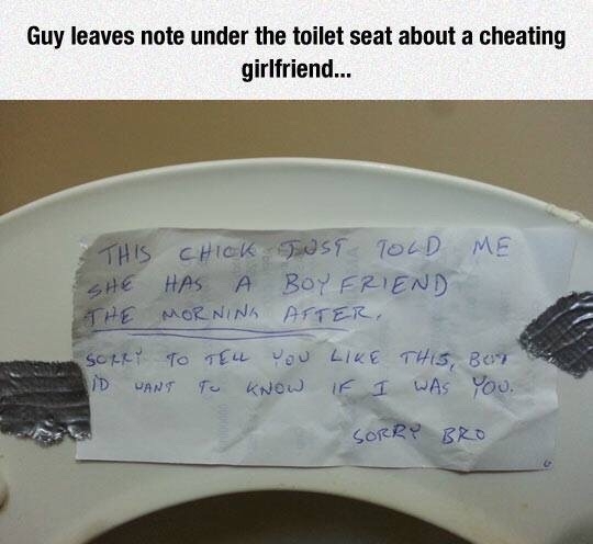 Brilliant way to find out your girl is cheating