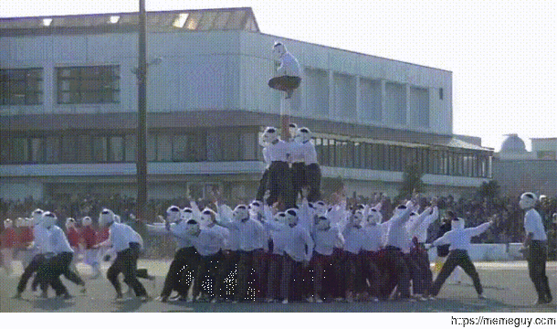 Bring the pole down looks fun and intense AF
