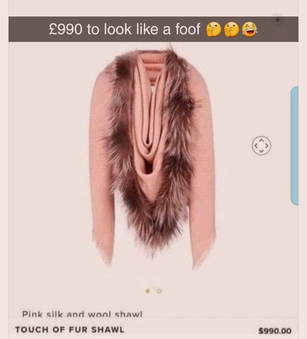 Bringing a whole new meaning to the term v-neck