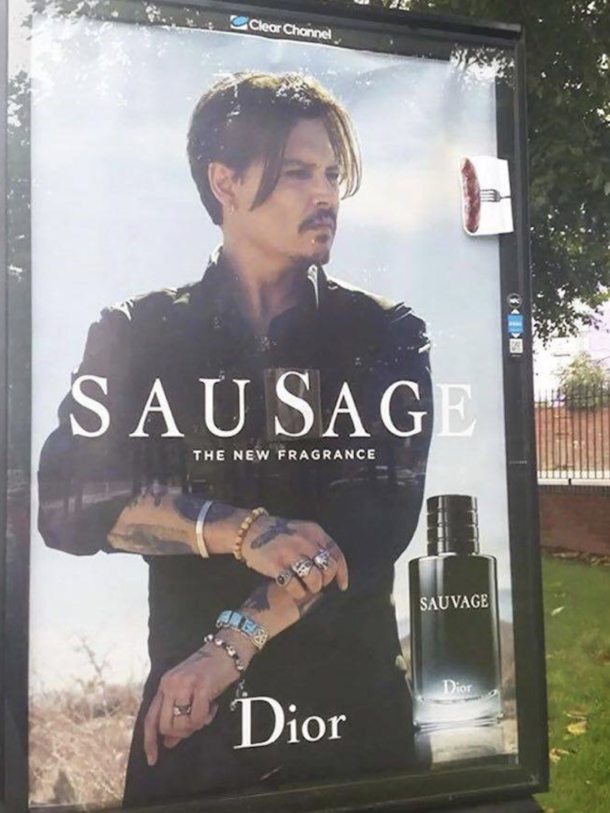 British vandalism at its finest