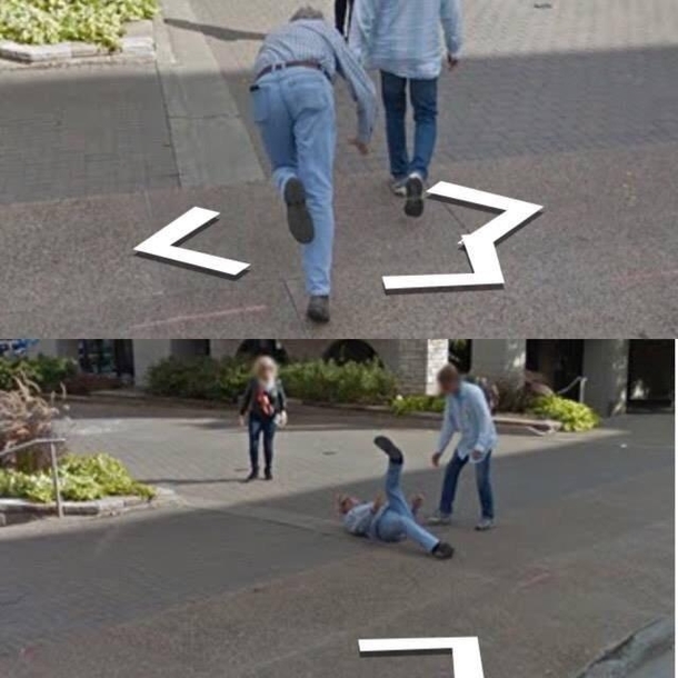 Browsing Google Street View today