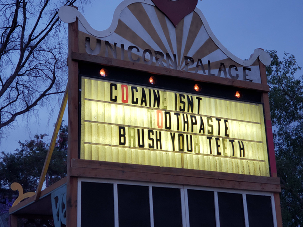 Brush your teeth