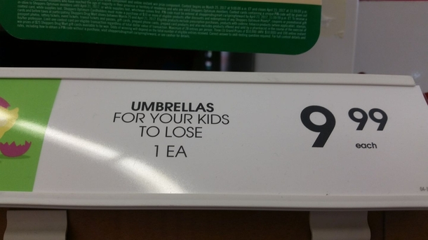 Brutally honest price tag from my local Shoppers Drug Mart