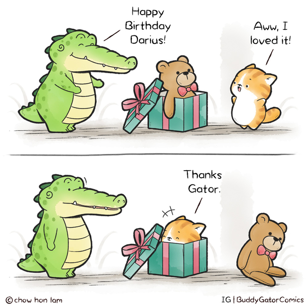 Buddy Gator - Lovely Present