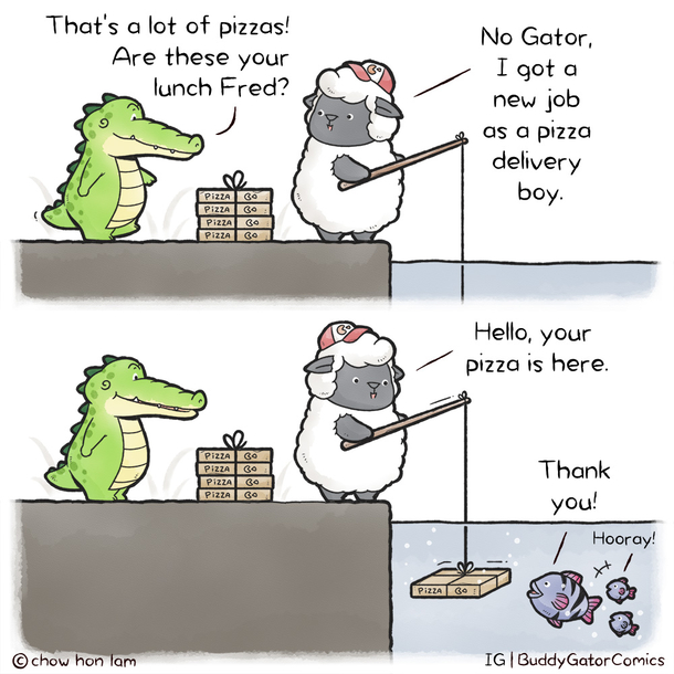 Buddy Gator - Pizza