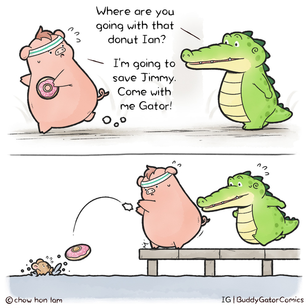 Buddy Gator - Safety Donut